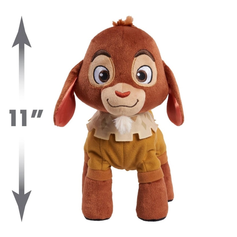 Plush Fainting Goat Stuffed Animal Toy - Brown & Tan